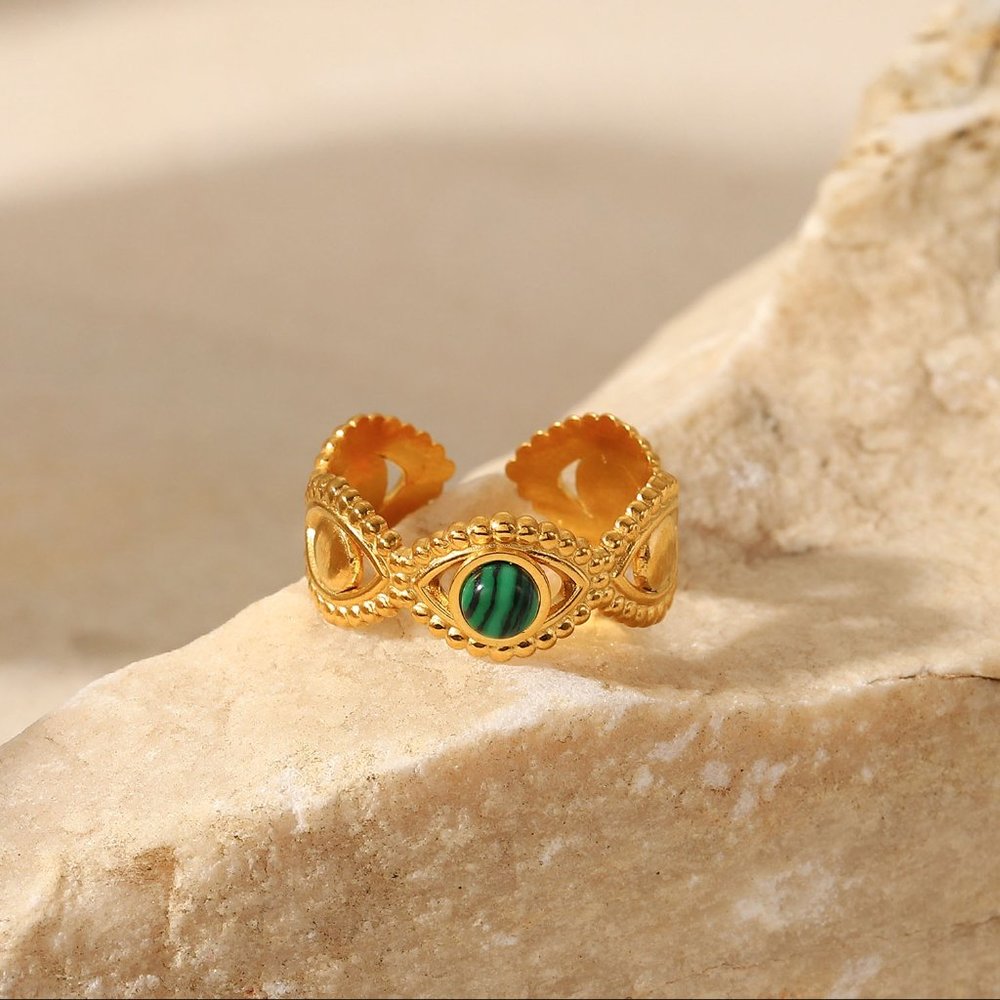 Lois Evil Eye Ring - Picture 2 of 7